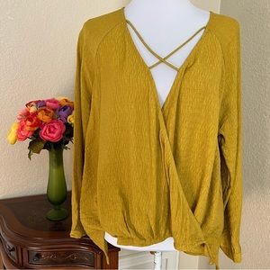 Alythea Hi Lo Wrap Front Top